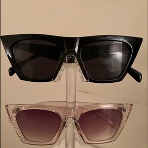 Sunglasses Duo - Black and Tan